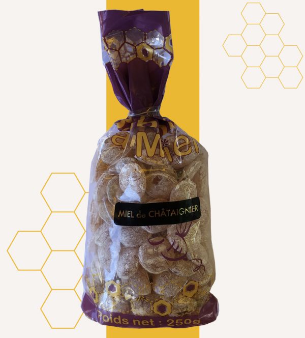Bonbons au miel de châtaignier