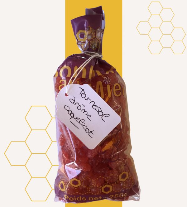 Bonbons au miel de tournesol